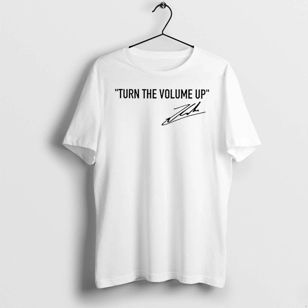 Zohran Mamdani Political Activist Turn The Volume Up Signature Tshirts Sweater Unisex
