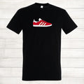 Arsenal Football Shirt Gazelle T Shirt The Gunners North London Red Football Top Unisex
