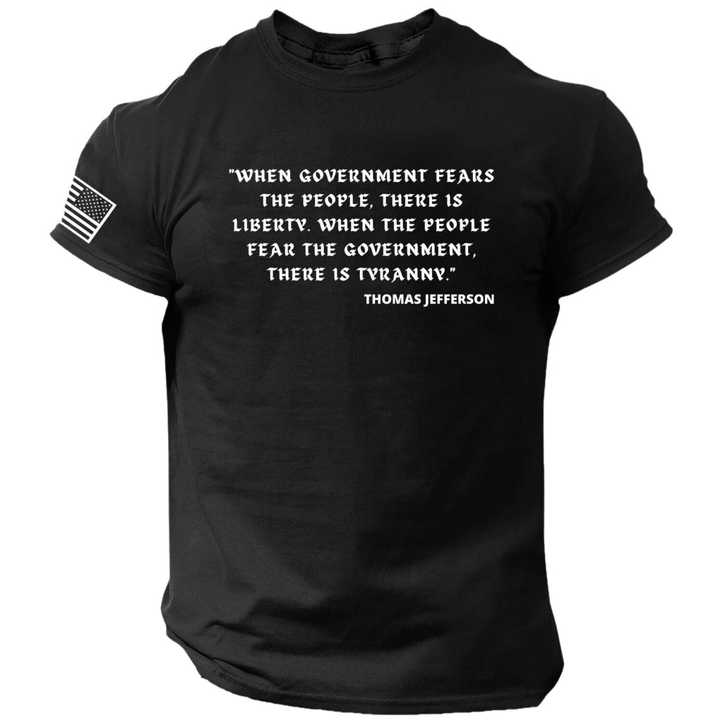 Thomas Jefferson Quote American✔ Patriotic✔ U.S.A.✔ Unisex