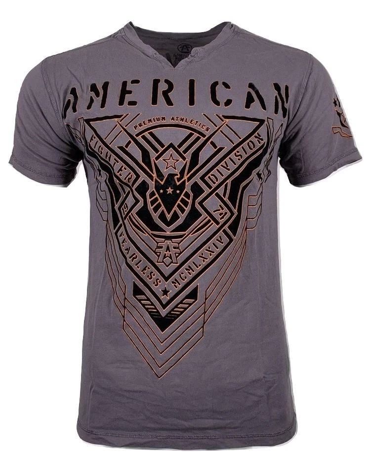 AMERICAN FIGHTER Men's LONG VIEW TEE Premium Athletic MMA Unisex