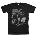 Creedence Clearwater Revival Peace Punk M, L, XL, 2XL Black Unisex