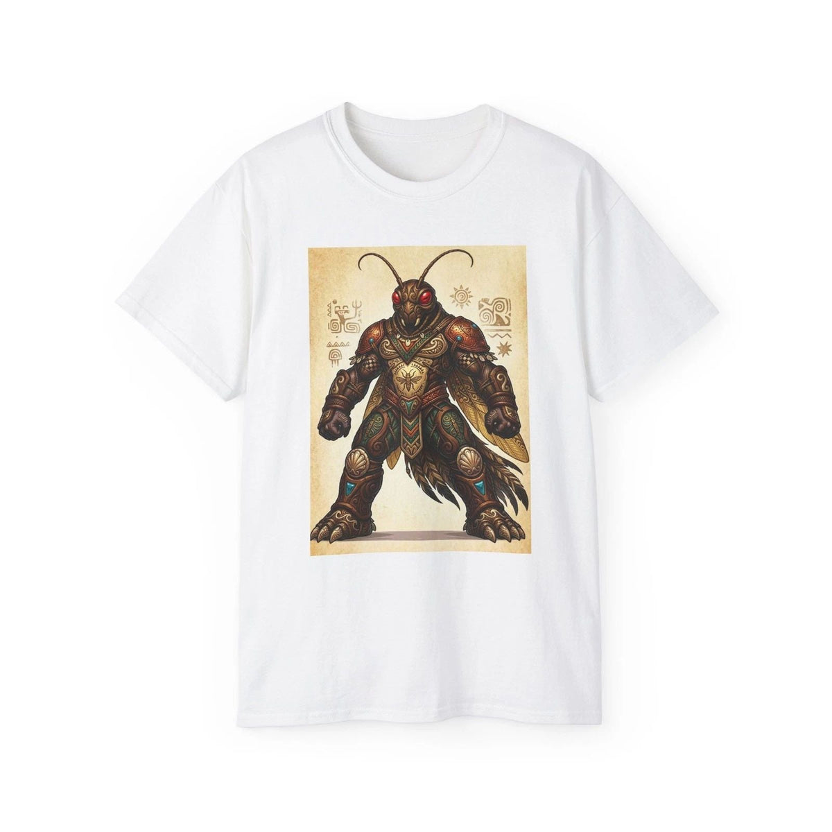 Armored Insect Warrior | Fantasy Bug Knight Illustration Unisex