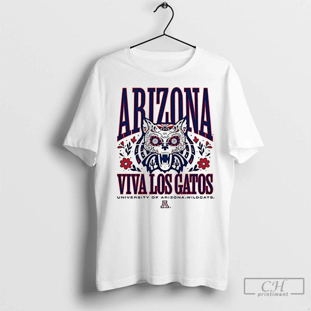 Classic Arizona Wildcats Viva Los Gatos Dia De Los Muertos Unisex