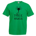 Adults Free Hugs Alien Face Hugger Sci-Fi Horror Movie Unisex Green Unisex
