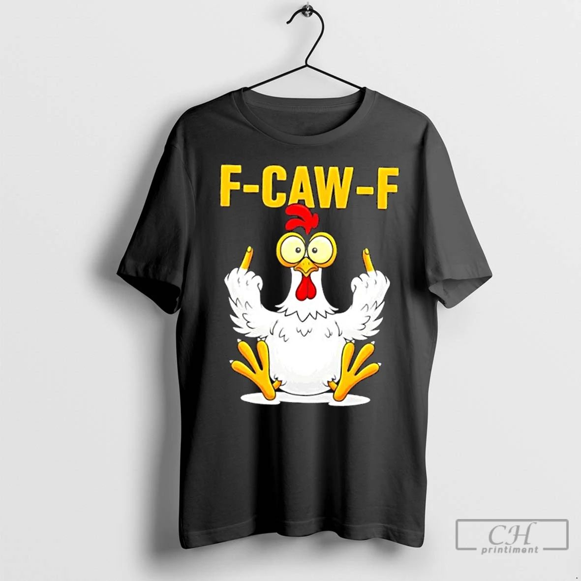 Classic Quote Rooster Meme F Caw F Unisex