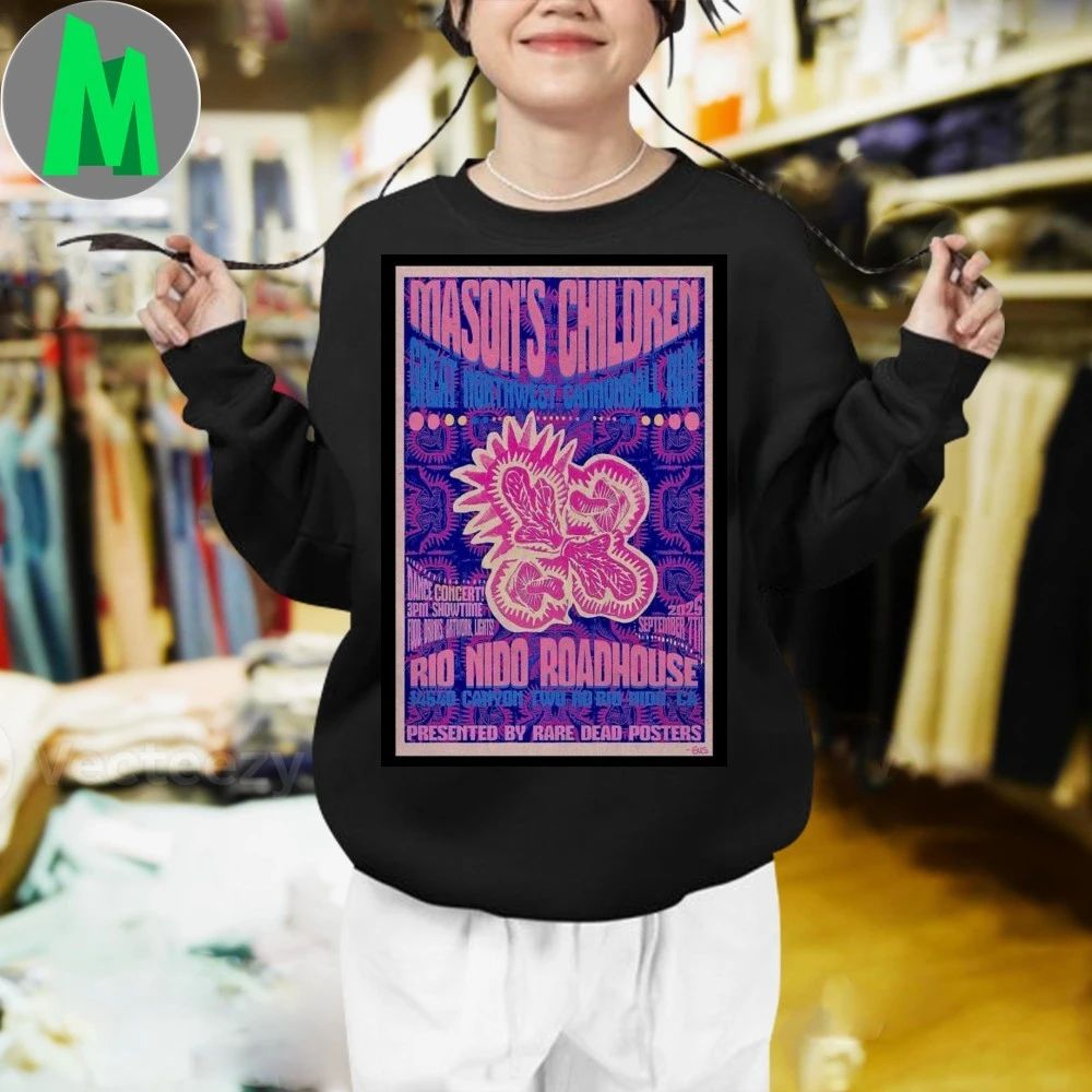 Heart of Gold Band Tour Rio Nido Roadhouse 2025 Poster Shirt Unisex