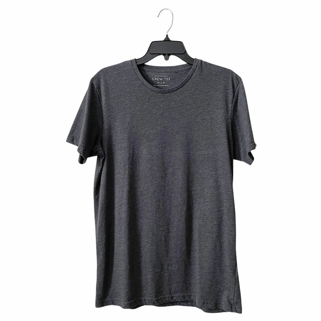 Cotton On Garments Crew Tee Men's Size M Dark Gray Short Sleeve Soft Minimalist Unisex