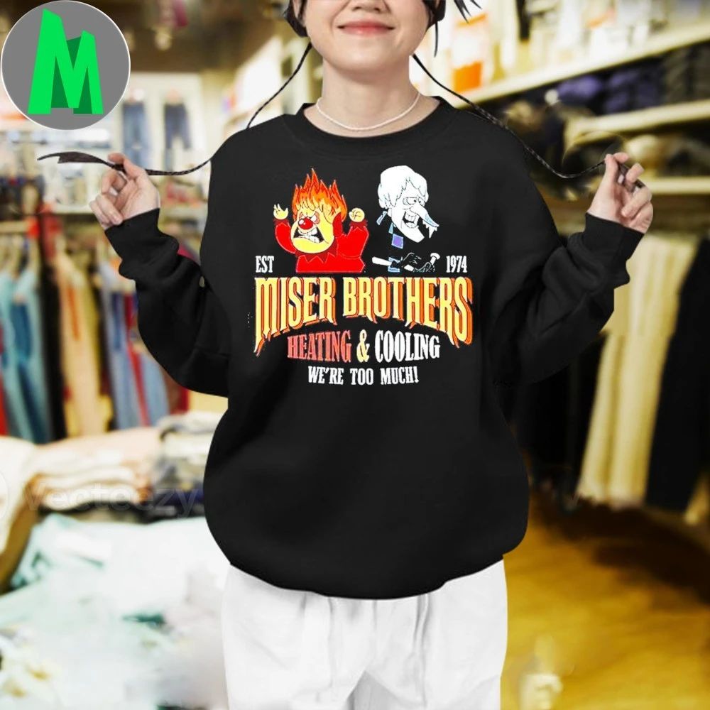 Miser Brothers Heating and Cooling Christmas Shirt Unisex