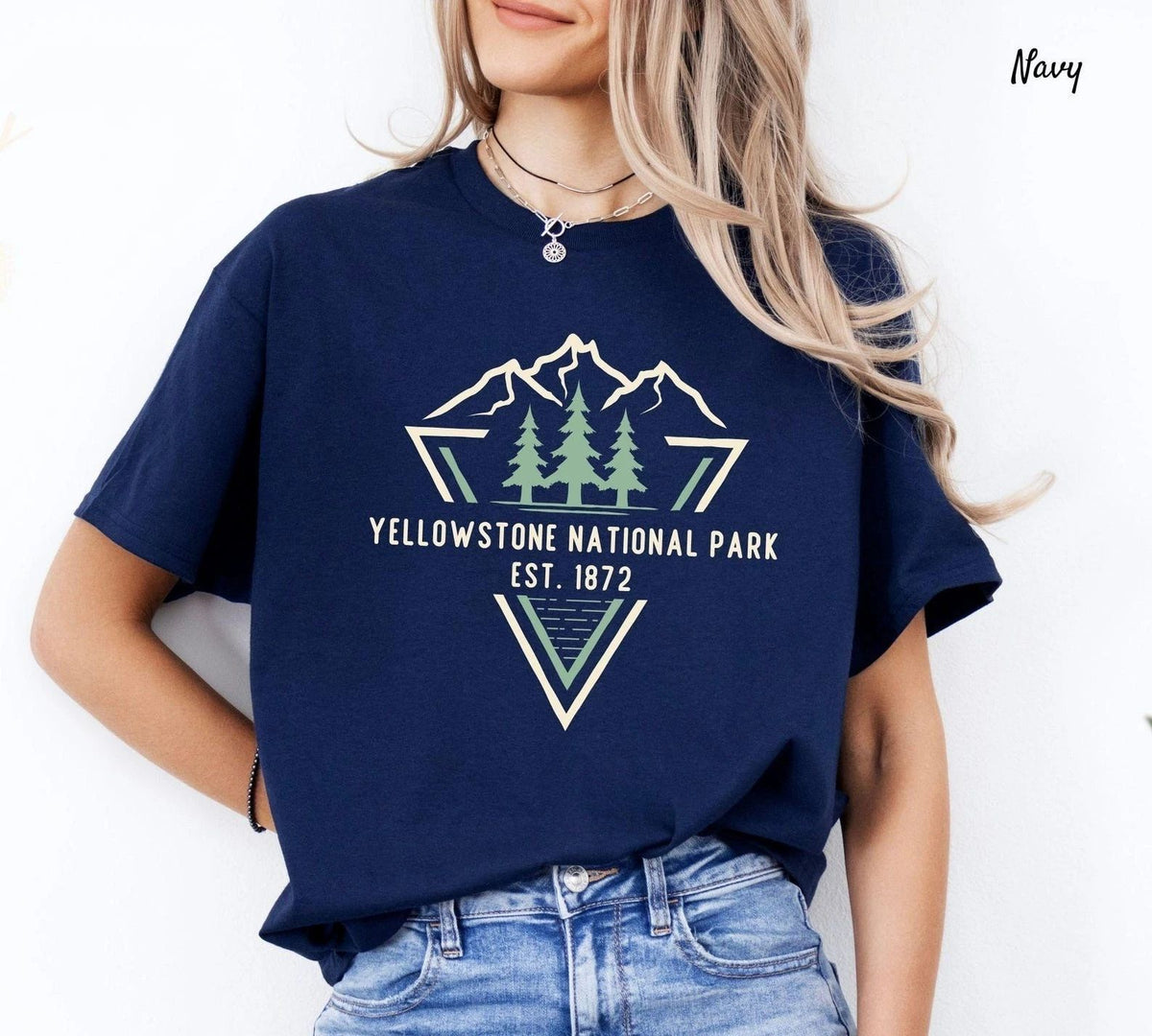 Yellow Stone Travel Gift for California Lovers Souvenir Tee Unisex