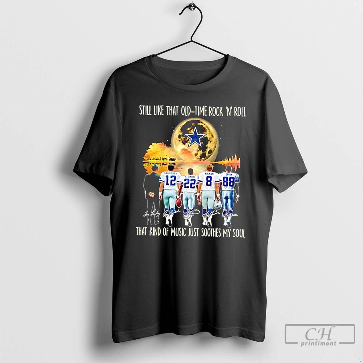 Classic Dallas Cowboys Staubach And Legends Still Like That Old Tome Rock N Roll That Unisex