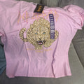 Def Leppard Hysteria Tour 1983 Graphic T Shirt Band Tee Pink Rock Music Unisex