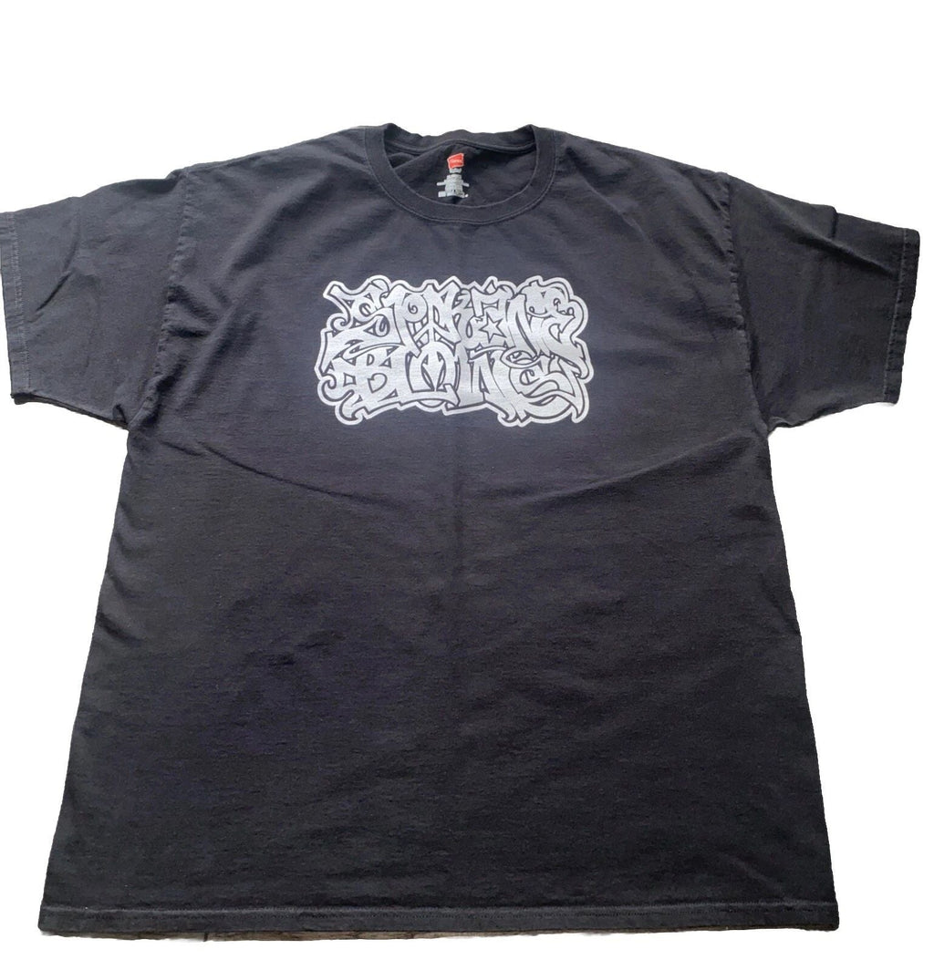 Mens Graffiti XL-Chicano Lettering Tattoo Hip-Hop W-Coast Gangsta Style Unisex