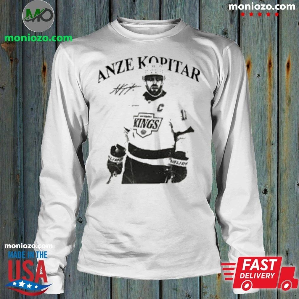 Original Angeles Kings Anze Kopitar Signature Shirt Unisex