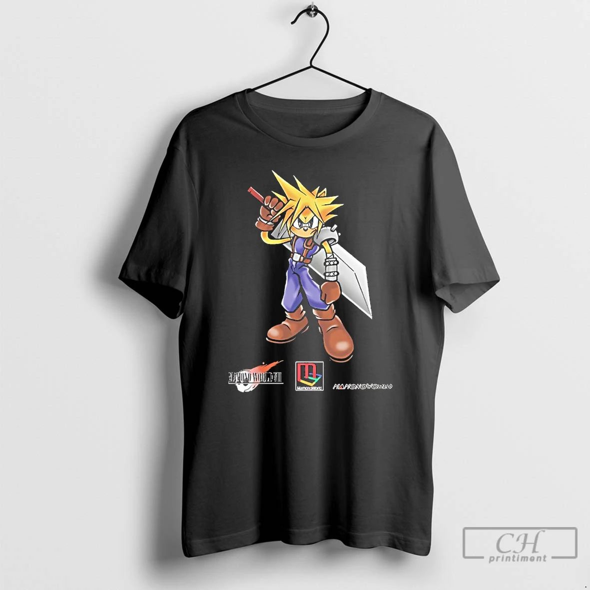 Classic Cloud Strife Mbn Cld X Mamonoworld T Shirts Unisex