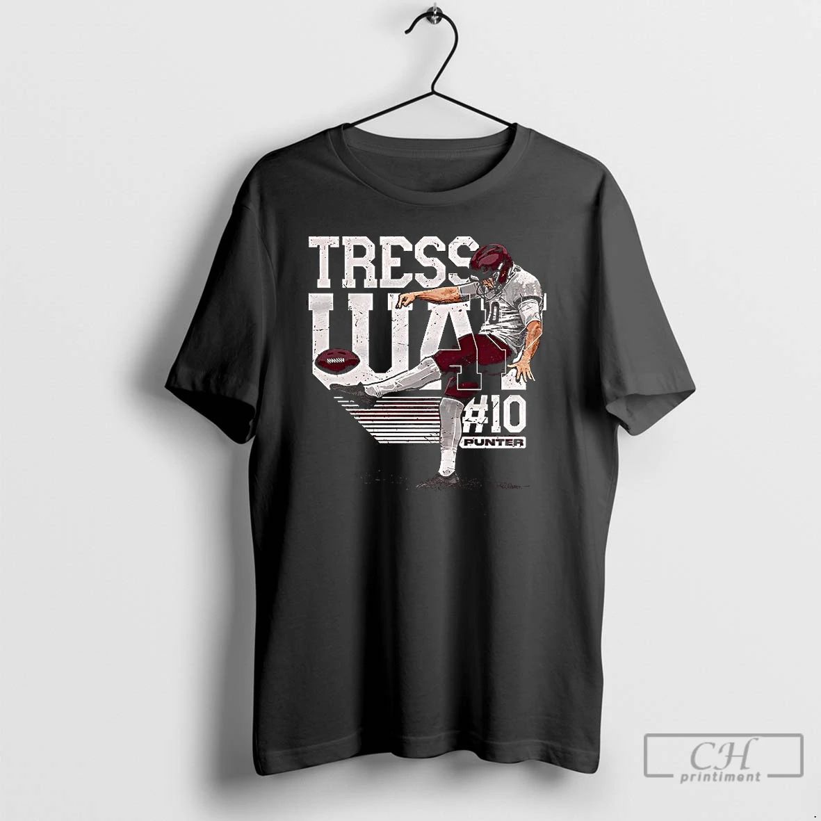 Classic Tress Way Washington Commanders Football Number 10 Punt T Shirts Unisex
