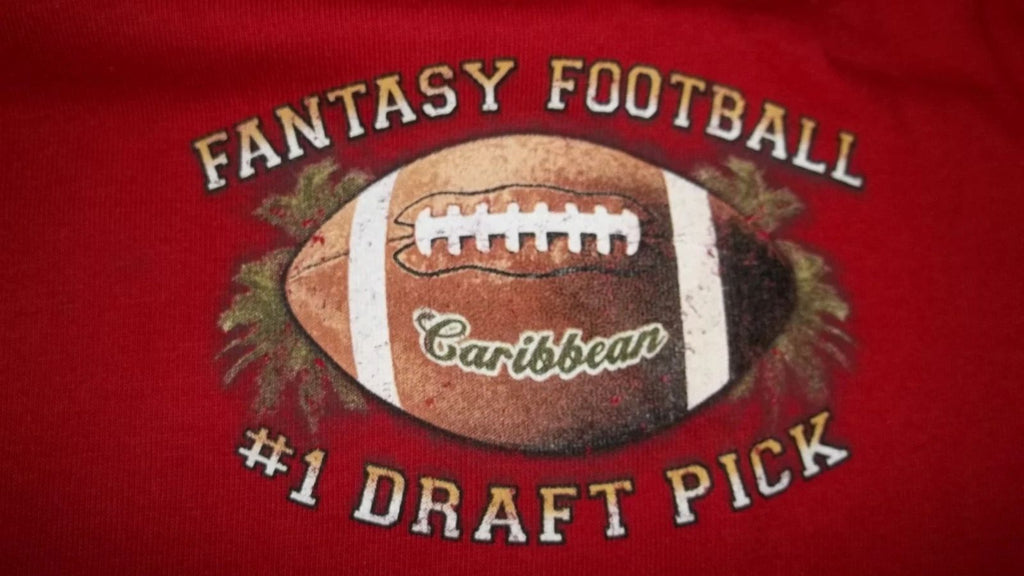 (2 SIDED) Mens FANTASY FOOTBALL #1 Draft Pick BEER Tap Large with TAG Unisex