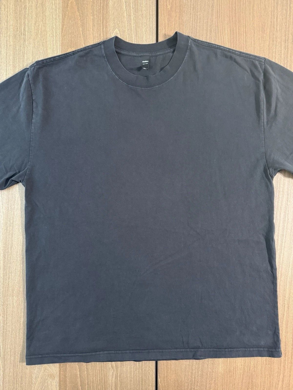 As Colour Heavy Weight Tee Shirt 100% Combed Cotton Size XL Heavy Faded Black Unisex