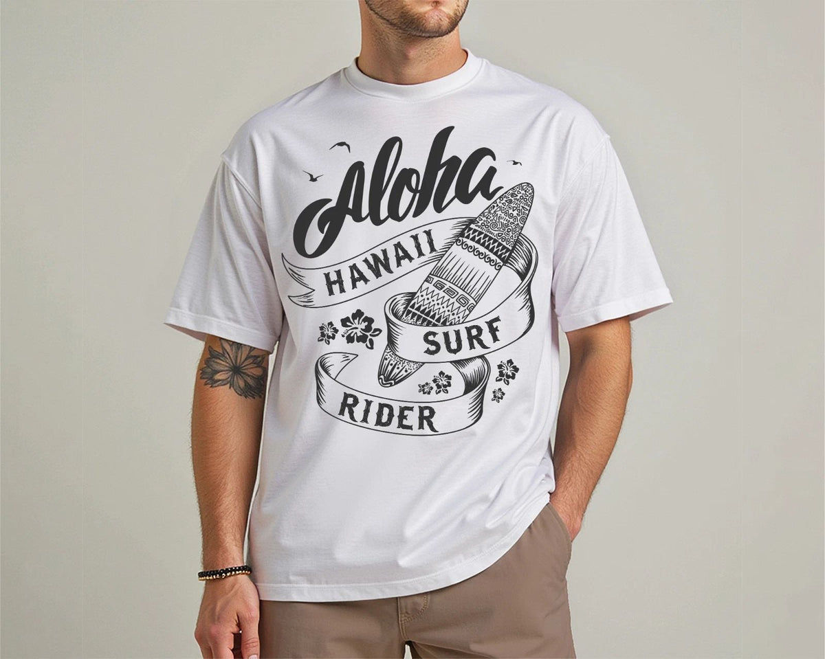 ALOHA HAWAII SURF RIDER Unisex