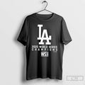 Classic 2025 9x World Series Champions Los Angeles Dodgers 2 Sided T Shirts Unisex
