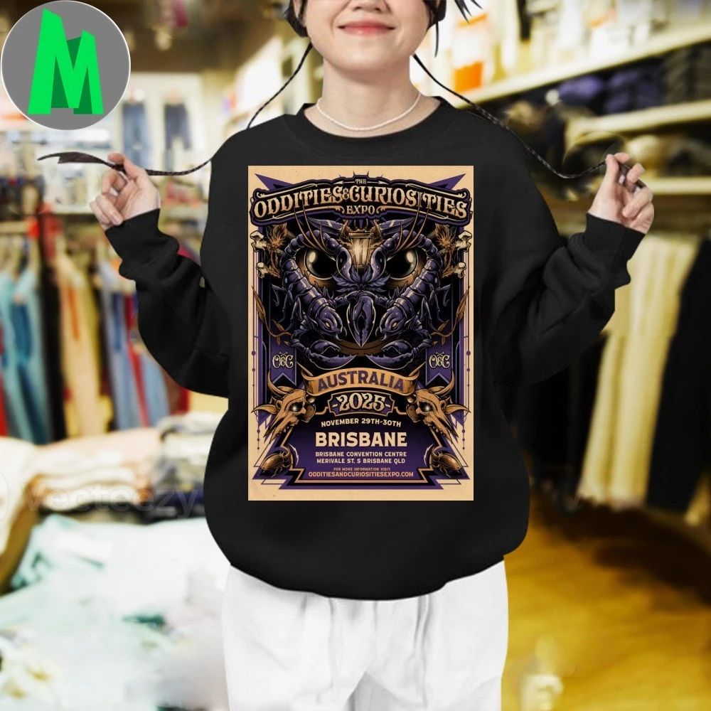 Oddities And Curiosities Expo 11 29-11 30 2025 Brisbane AUS Poster Shirt Unisex