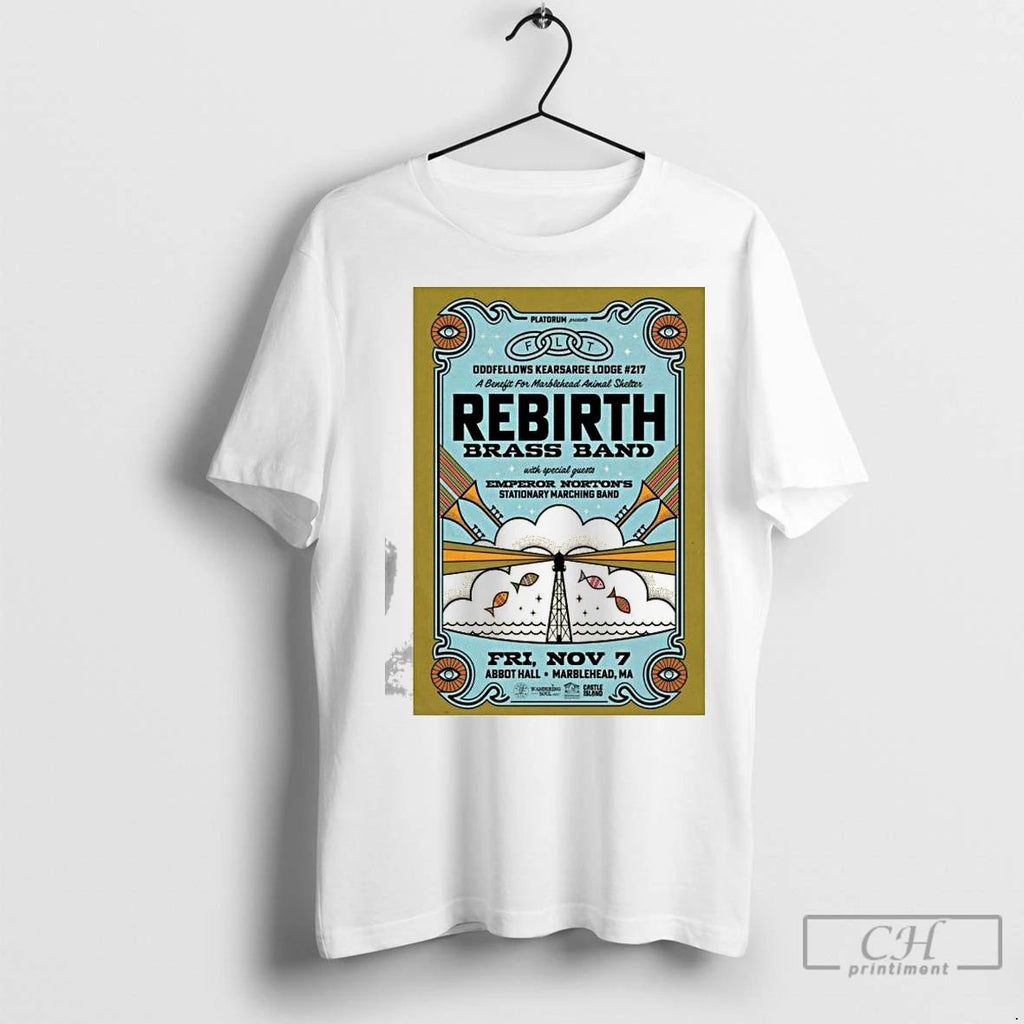 Premium Rebirth Brass Band Abbot Hall In Marblehead Ma Nov 7 2025 Unisex