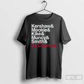 Classic Los Angeles Baseball Ampersand 3 Time Champs 2025 Long Sleve T Shirts Unisex