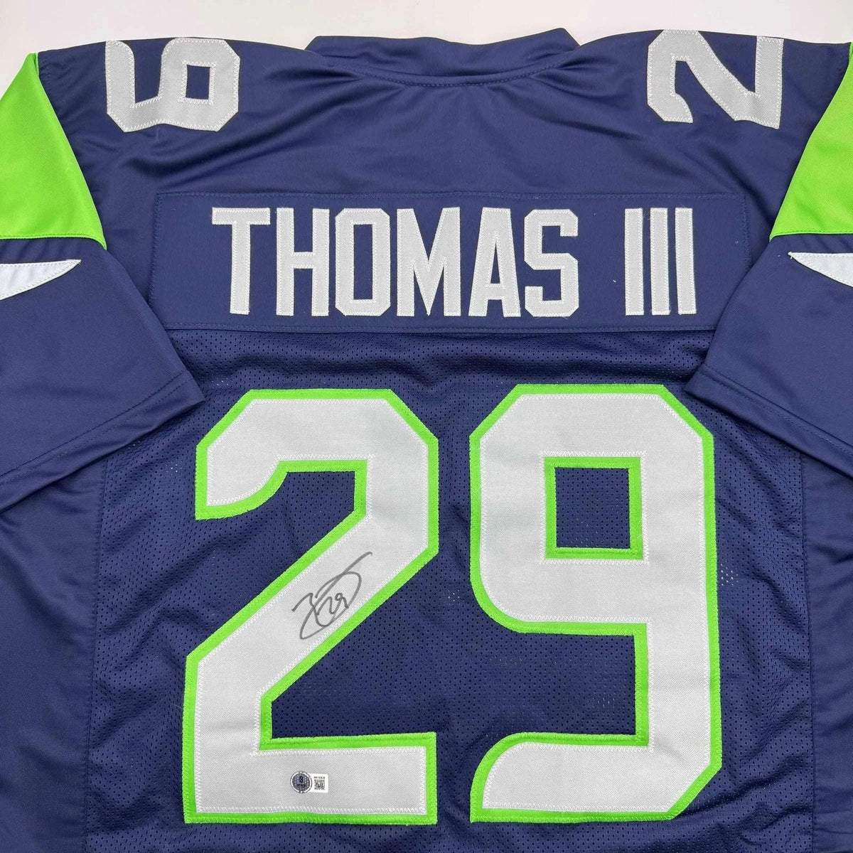 Earl Thomas III Seattle Blue Football Jersey Unisex