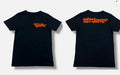 Black Off White Tee Reprint Impressionism Orange Font Graphic Cotton Shirt S-5XL Unisex