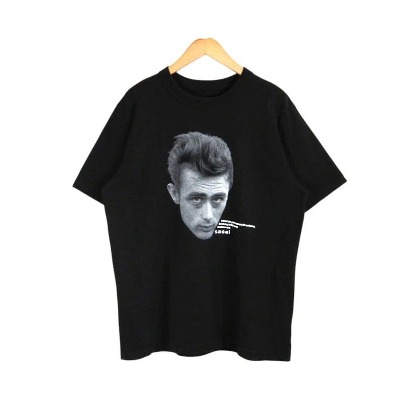 SACAI James Dean Black TShirt Size 4 250918S Short Sleeve Used Unisex