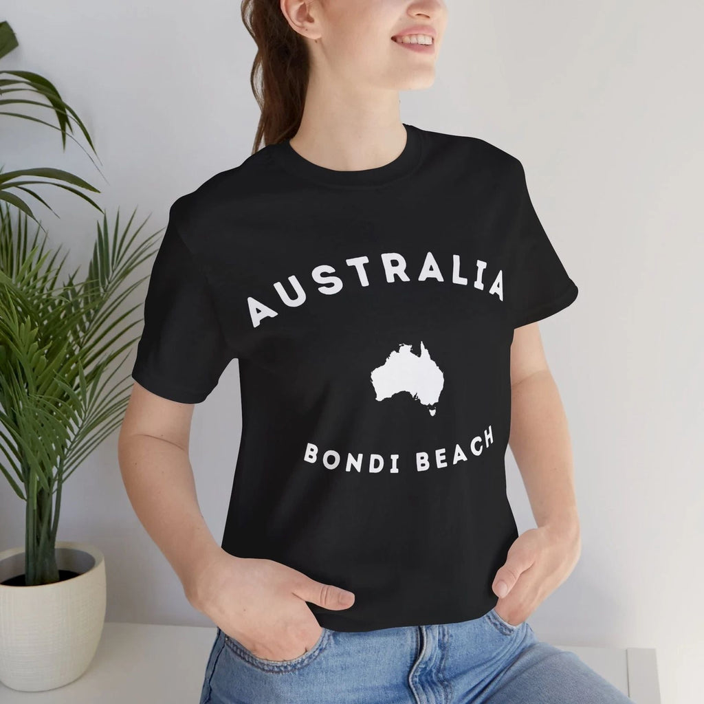 Australia Bondi Beach Surfing Surf Shirt Surfer Tee Shirt New Gift Unisex