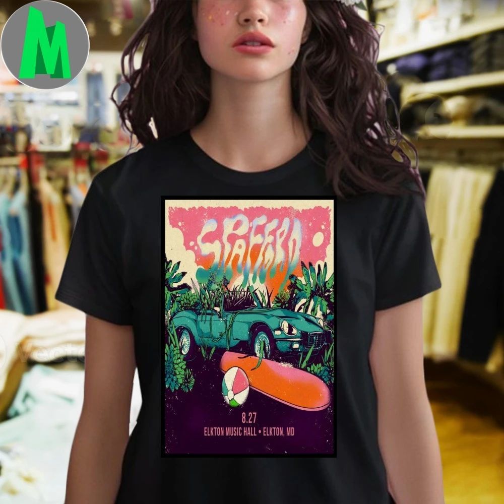 Spafford August 27 2025 Elkton Music Hall in Elkton MD Poster Shirt Unisex