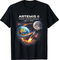 Artemis II Rocket Space Launch Back to The Moon Mission 2026 Unisex