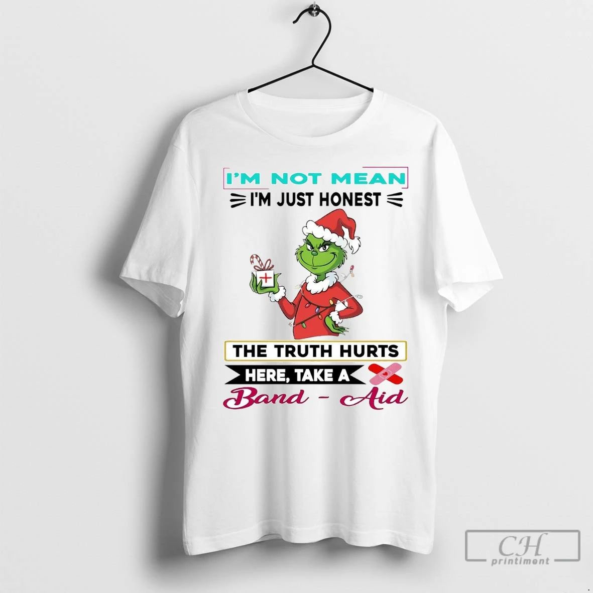 Premium Grinch Im Not Mean Im Just Honest The Truth Hurts Christmas Unisex