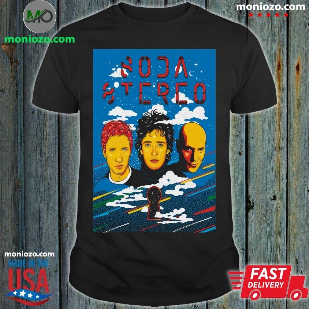 Soda Stereo Ecos 2026 Poster Shirt Unisex