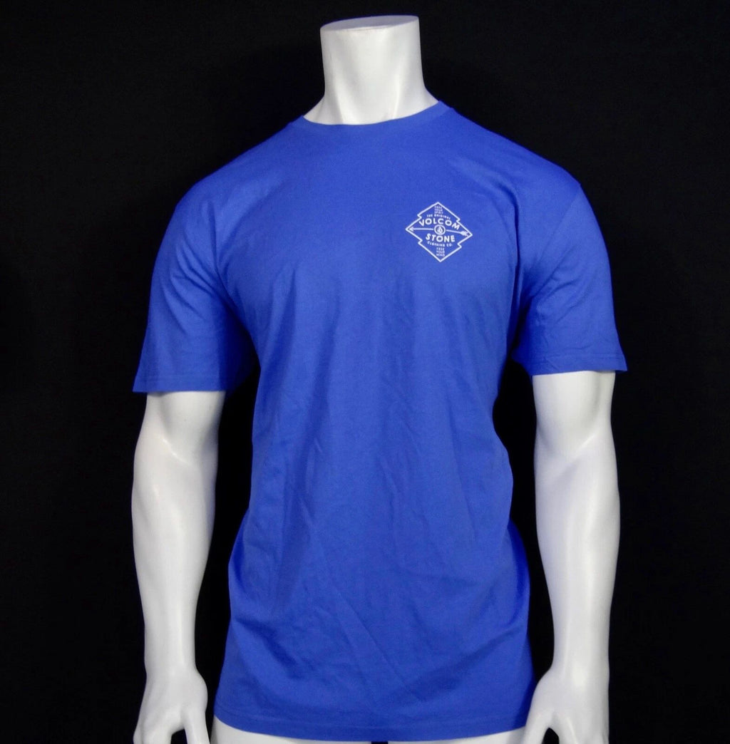 New Volcom Surfing Crew Chest Logo Classic Mens Size LARGE T Shirt RVLC-3 Unisex