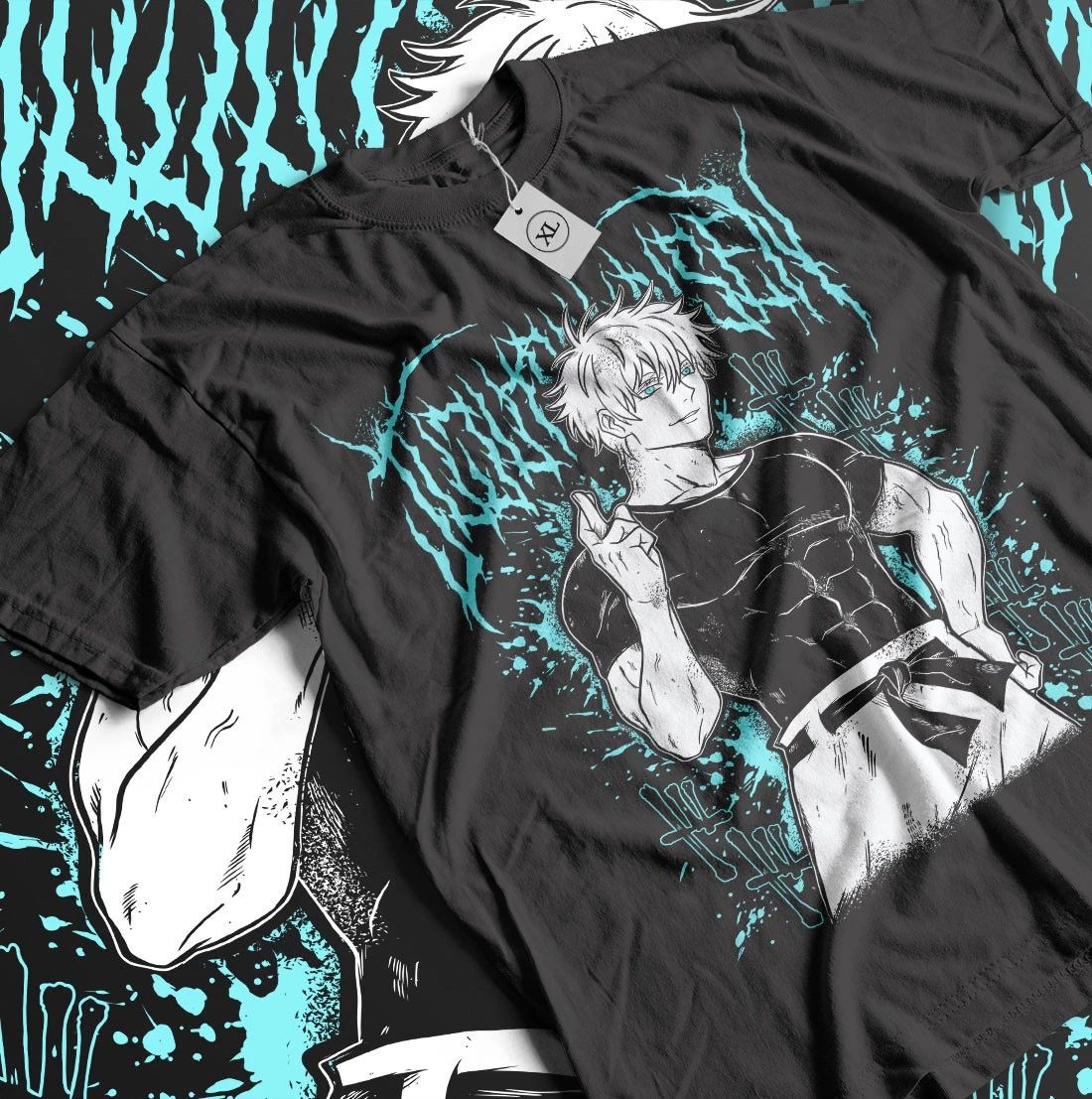 Gojo Satoru Jujutsu Kaisen Nanami Anime Horror Funny Gift Shirt All Size Unisex
