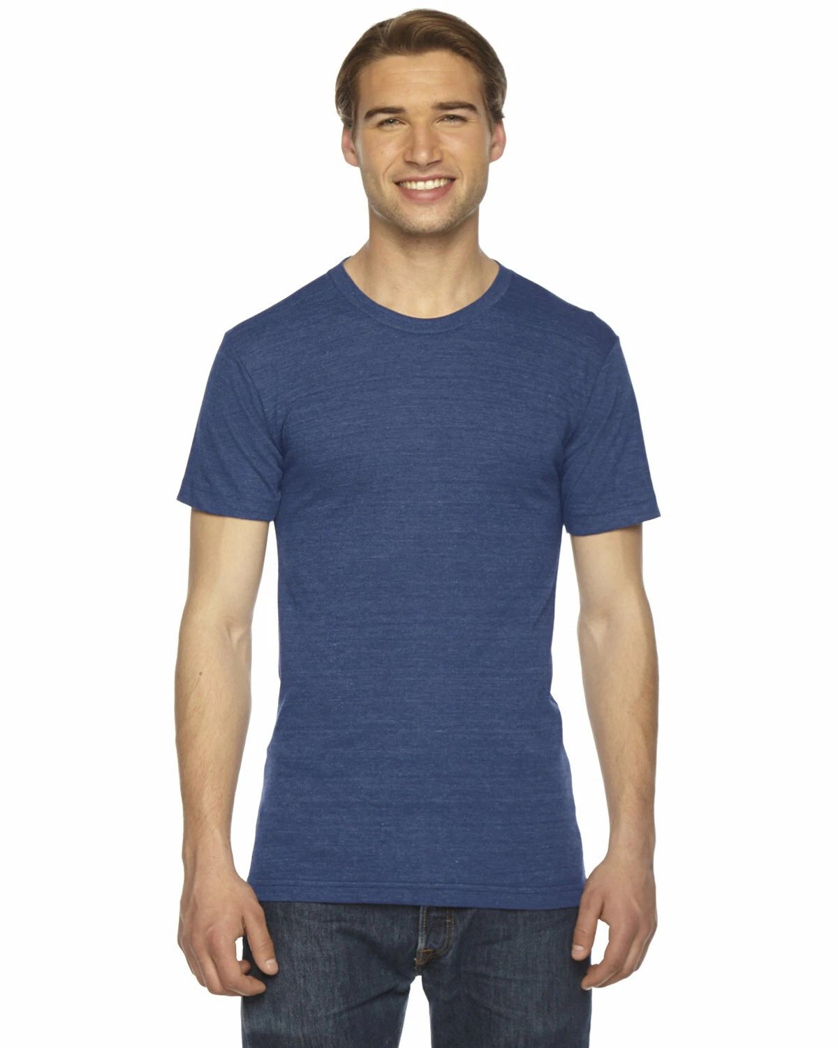 American Apparel Unisex Polyester/Cotton/Rayon Triblend Track T Shirt TR401 Unisex