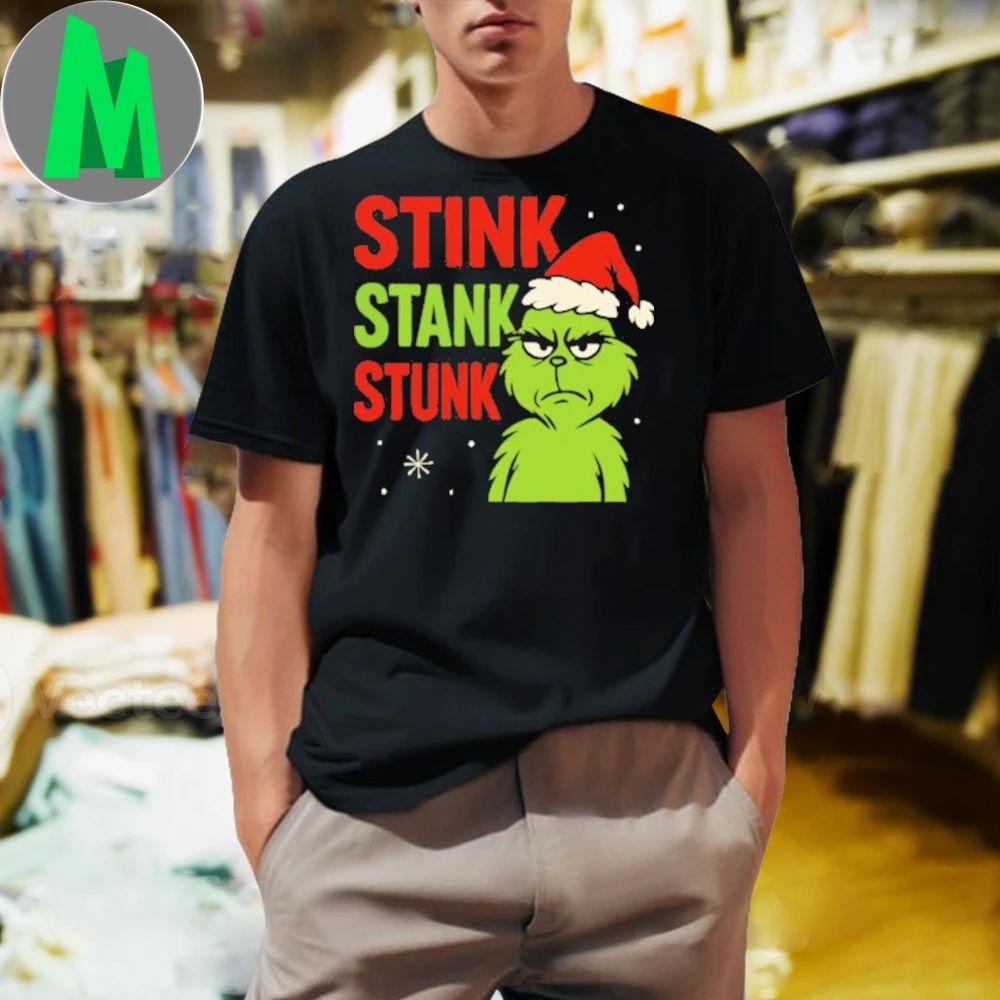 Original Stinks stanks stunks, Grinch Moment Shirt Unisex
