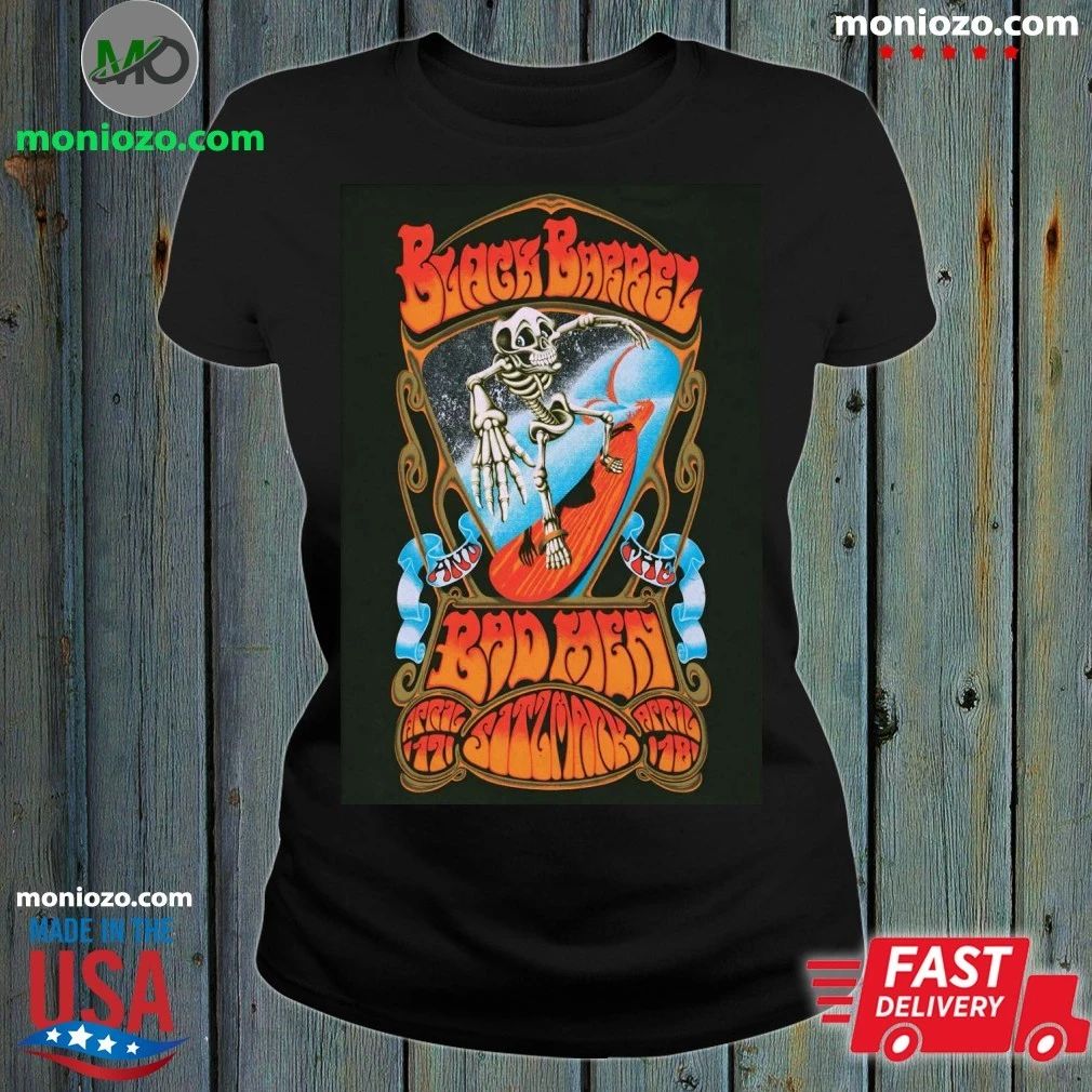 Black Barrel And The Bad Men Tour Syracuse NY On April 17-18 2026 Poster Shirt Unisex