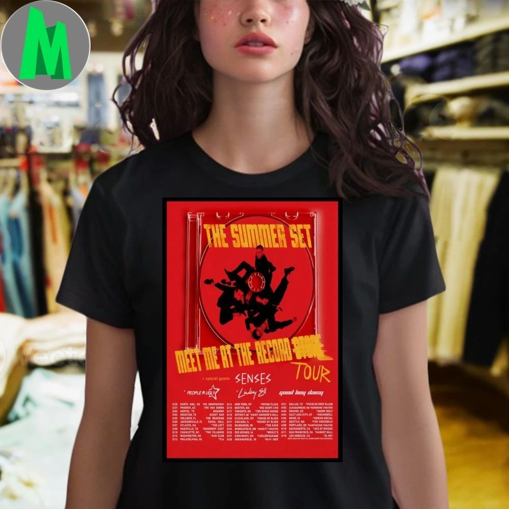 Original Good Boy Daisy Tour Meet Me The Record 2026 Poster Shirt Unisex