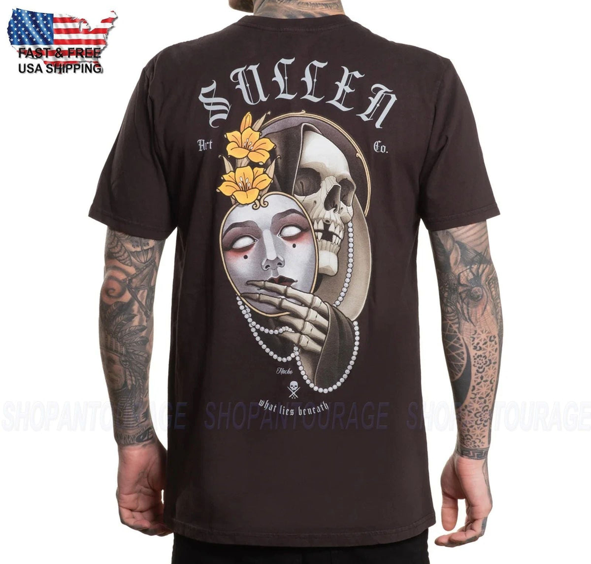 Sullen Art Collective Nacho Premium Pour SCM6882 Neuf Pour Men Unisex
