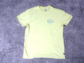 Billabong Graphic Mens Medium Yellow Logo Short Sleeve Surf Skate Unisex