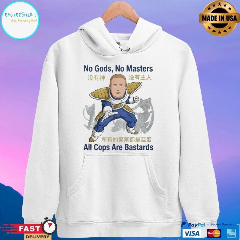 Bobby Hill No Gods No Masters All Cops Are Bastards Unisex