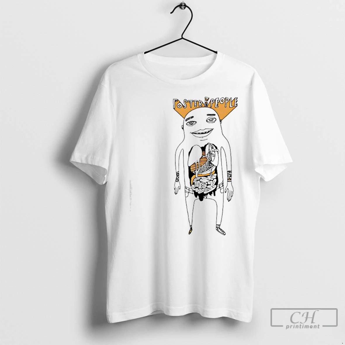 Premium Foster The People Yellow Organ Graphic Unisex