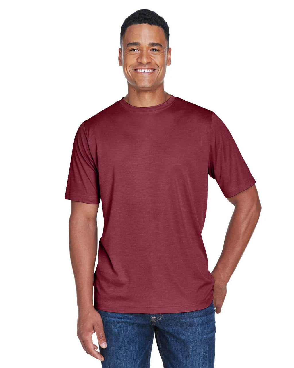 Team 365 Men's Sonic 100% Polyester Heather Performance TT11H XS-4XL Unisex