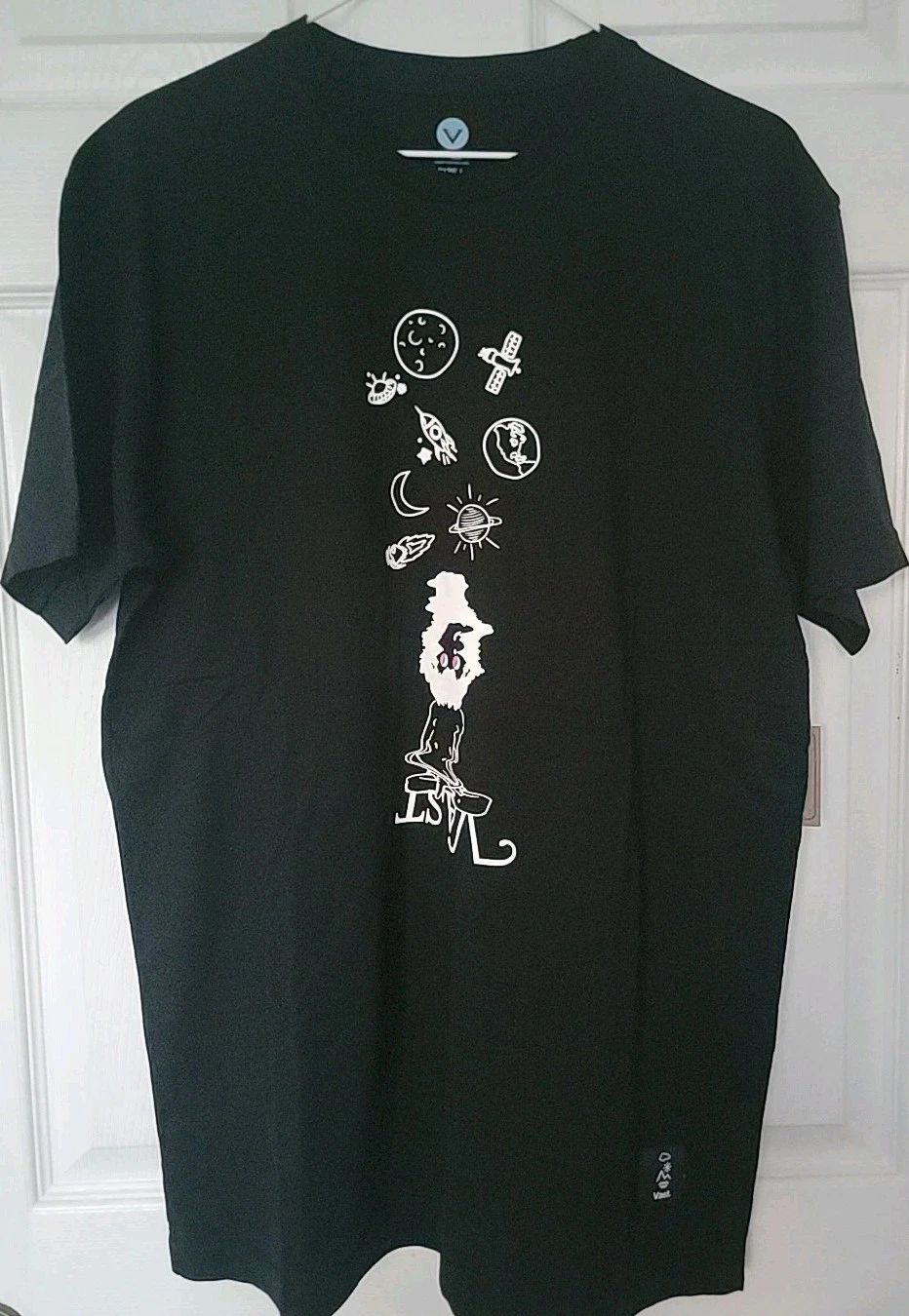 NWT Sz L Vast Life Men's 100% Cotton "Yogi Always Wins" Graphic MSRP $32 Unisex