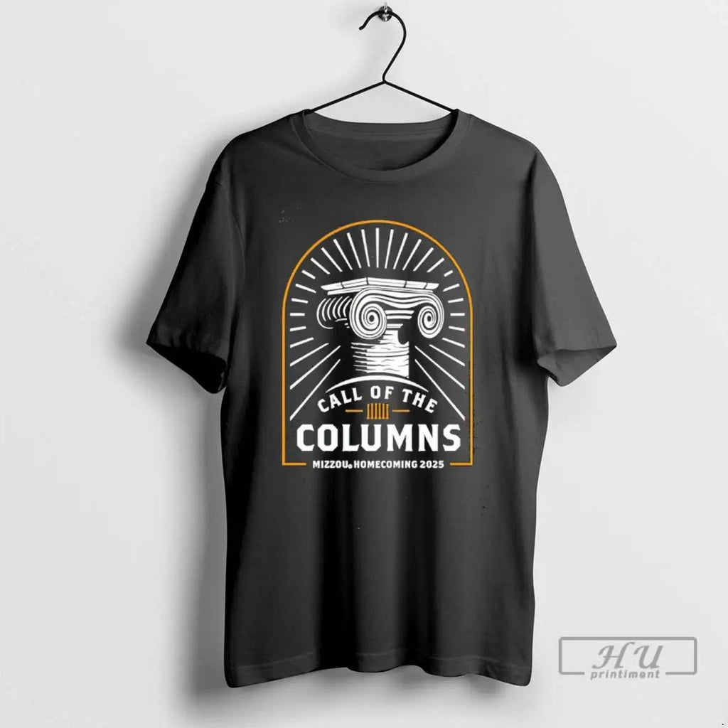 Trending Mizzou Tigers Homecoming 2025 Call Of The Columns Tee T Shirts Unisex