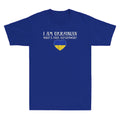 I'm Ukrainian What's Your Superpower Ukrainian Flag Heart Vintage Men's Unisex