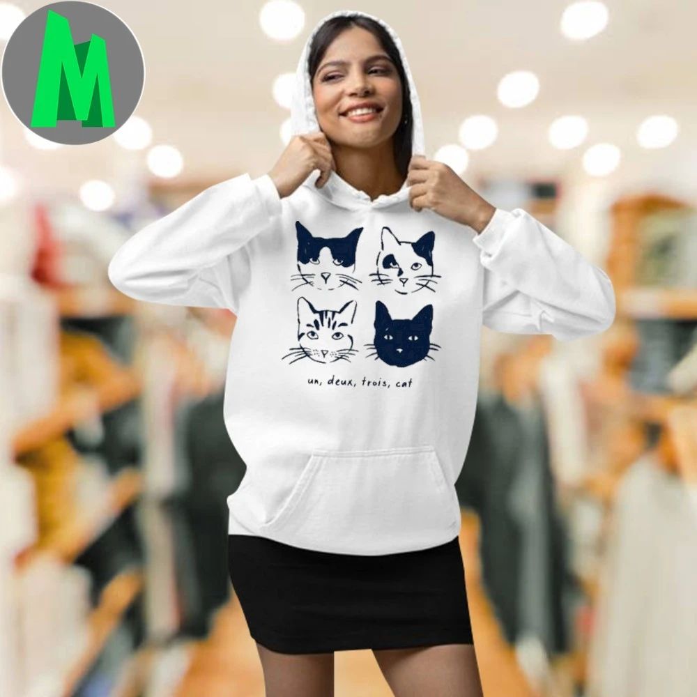 Un Deux Trois Cat Shirt Unisex