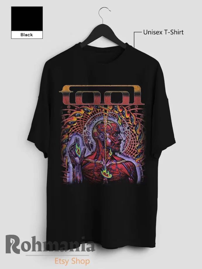 Tool Official Band – Retro 90s Metal Music Merch Heavy Cotton Unisex Tee Unisex